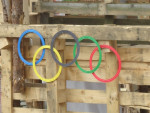 De olympische ringen